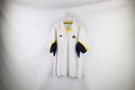 Adidas Mens Large Team Issued University of Michigan Football Polo Shirt... - $59.35