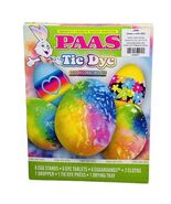 PAAS Tie Dye Easter Egg Decorating Coloring Kit DECORATE 60 EGGS/Food Sa... - $179.40 MXN