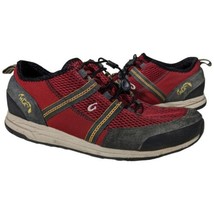 Olukai Hiking Shoes Mens 10 Red Kai&#39;I Trainer HLA Walking Mesh 10134-4312 - £74.82 GBP
