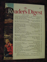 Reader&#39;s Digest July 1949 Chuck Yeager Betty Macdonald Howard Johnson - £22.66 GBP