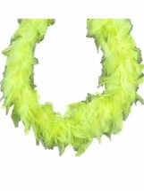 Brilliant Yellow 45 gm 2 yds Chandelle Feather Boa - £5.51 GBP