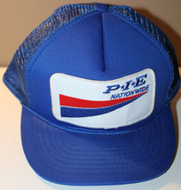 PIE Nationwide Blue Cap Hat Vintage Snapback w Patch 1Size Fits All Adju... - £12.02 GBP