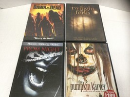 Lot Of 4 Horror Movies DVD - Prom Night, The Pumkin Karver, Etc. - £7.91 GBP