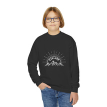 Youthful Adventure Explored: Gildan Crewneck Sweatshirt with Majestic Mountain P - £21.97 GBP+