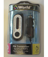 iWorld Wireless FM Transmitter For iPod/MP3 Players FM-3000 - $201.97 MXN