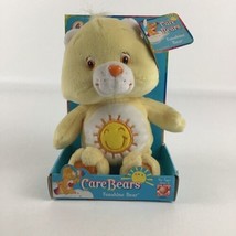 Care Bears Funshine 8” Plush Bean Bag Stuffed Animal Toy Vintage 2002 New TCFC - £35.52 GBP
