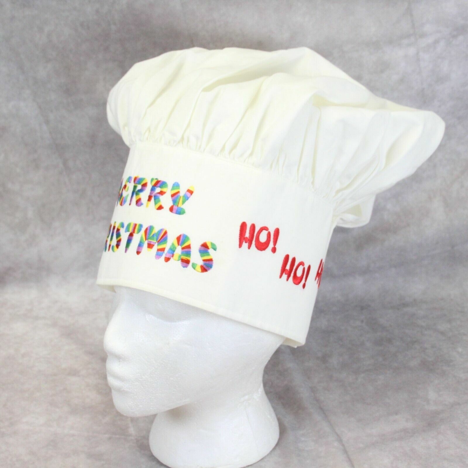 Chef Hat Merry Christmas Adjustable  Xmas - $7.83