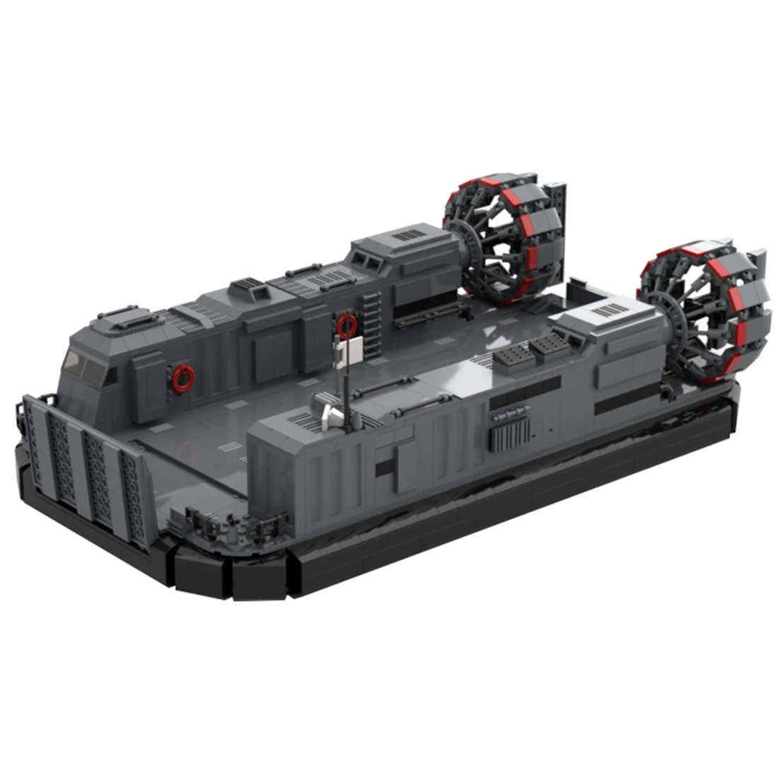 Authorized MOC-47385 1947Pcs LCAC (military hovercraft) Military Style Building - £270.65 GBP