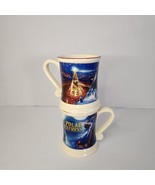 Set of 2 The Polar Express Coffee Mugs Christmas Drinkware Warner Brothers - $445.14 MXN