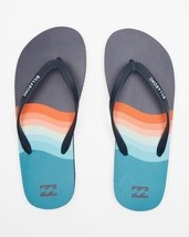 Billabong Men&#39;s Tides Printed Sandal Flip Flop, Marine, 13 - £15.56 GBP