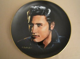 Elvis Presley Collector Plate Love Me Tender Portraits Of The King #1 Zwierz - £19.76 GBP