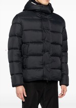 Save The Duck hemer heavy warm hooded puffer jacket in Black - £208.77 GBP