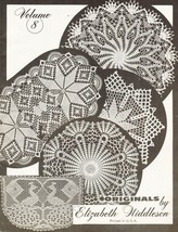 1964 Elizabeth Hiddleson Book of Originals Vol. 8 Peacock Chair Crochet Patterns - £11.87 GBP
