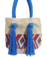 Handmade Wayuu Crochet Tote Bag, Woven Mochila, Colombian Tribal Bag, Be... - $1,782.66 MXN