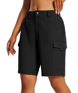 Baleaf Women&#39;S Hiking Long Shorts 10&quot; Cargo Short Knee Length Quick Dry ... - £34.41 GBP