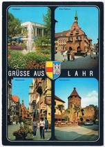 Postcard Greetings From Lahr Germany Multi View - $2.96