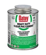 Oatey 30876 Heavy Duty Clear PVC Cement, 16 oz - €24,47 EUR