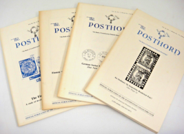 Posthorn Scandinavian Collectors Club Philatelic Journal 1988 Lot of 4 Scarce - £7.43 GBP