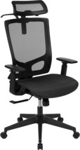 Flash Furniture Ergonomic Mesh Office Chair with Synchro-Tilt, Pivot Adjustable - £213.94 GBP
