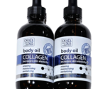 2 Pack Dead Sea Collection Collagen Body Oil For Skin Elasticity Moistur... - $25.99