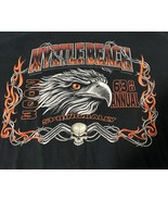 Vintage Myrtle Beach Spring Bike Rally Shirt Mens XL Black Motorcycle Bi... - $20.84 CAD