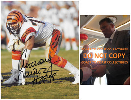 Anthony Munoz Signed 8x10 Photo COA Proof Cincinnati Bengals Football Autograph - £77.57 GBP