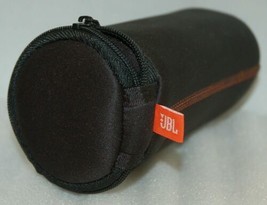 GENUINE JBL Flip 1/2 Zipper Sleeve Case BLACK Travel Bag bluetooth speak... - $6.88