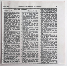1961 Skyland Antiques Shop Advertisement Paterson New Jersey Vintage DWV10 - $372.61 MXN