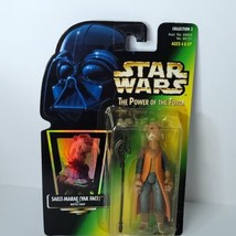 Star Wars Power of The Force Saelt-Marae (Yak Face) Green Card Figure NEW - $18.80