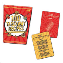 100 Takeaway Recipe Cards - £23.29 GBP