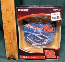 Dale Earnhardt Jr #88 Blue Hood NASCAR Collectible Christmas Ornament by Trevco - £4.71 GBP