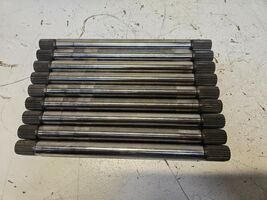 9 Quantity of 3/4" Shafts 21 Spline 10" Length (9 Quantity) - $75.23