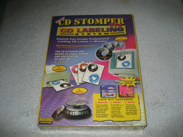 Avery 2002 CD Stomper Pro Labeling System Computer Software Factory Sealed NIB - £15.51 GBP