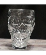 Pirate Skull shaped glass beer mug Luminarc USA - $27.09