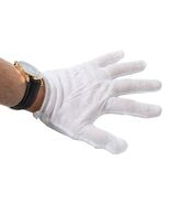 White Cotton/Rayon Inspection Gloves Small to Medium Size Pack of 24 Gloves - €8,49 EUR