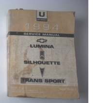 1994 Lumina Silhouette Trans Sport Factory Service Repair Manual 1 of 2 - $10.21