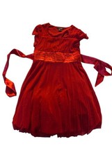 My Michelle Girls 12 Glitter Red Party Dress Christmas Dressy Church Formal - £10.24 GBP