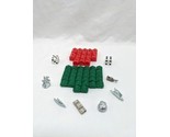 Lot Of (53) Monopoly Player Pieces House Hotels Dice - $29.69
