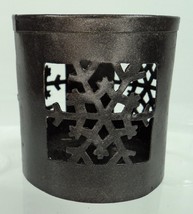 Christmas Snowflake Votive Candle Holder - 3" Diameter - $8.79