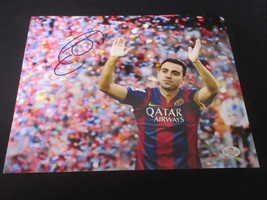 Xavi Hernandez Barcelona Signed 8x10 Photo VSA COA - $58.41