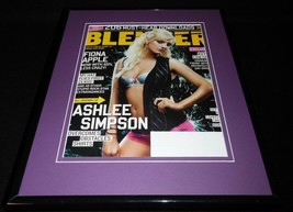 Ashlee Simpson Framed 11x14 ORIGINAL Vintage 2005 Blender Magazine Cover - £27.45 GBP