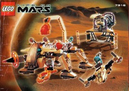 Instruction Book Only For LEGO LIFE ON MARS Excavation Searcher 7316 - £5.09 GBP