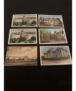WASHINGTON DC Vintage Antique Postcards ~ Lot of 6 Assorted Locations - $12.19