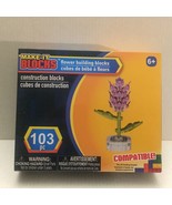 NEW Make It Blocks Pink Flower Building Blocks - 103 pieces - €7,72 EUR