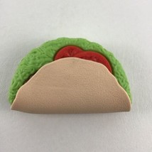 Little Tikes Vintage Pretend Play Food Taco Hard Shell Lettuce Tomato Mexican  - £27.09 GBP