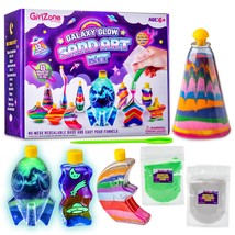 Galaxy Glow Sand Art Kit, Sand Art For Kids Kit With Colored Sand &amp; Kids... - £26.62 GBP