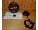 Sonic Alert Boom Loud Vibrating Bomb Alarm Clock Bed Shaker SSB500SS-V3 - $29.38