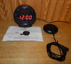 Sonic Alert Boom Loud Vibrating Bomb Alarm Clock Bed Shaker SSB500SS-V3 - $29.38