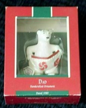 Hallmark keepsake handcrafted ornament Dad 1989 by Hallmark - £30.67 GBP
