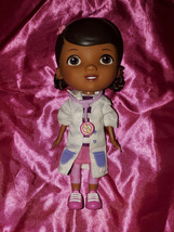 Disney Doc McStuffins Doll 9 inch White Coat with Stethoscope Toy Hospital EUC - £7.87 GBP